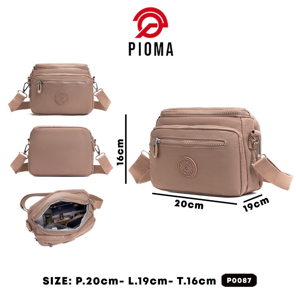 กระเป๋า PIOMA p0087 original full tag LILLO - WOMENS SELEMPANG BAG - กระเป๋าสะพายผู้หญิง - PIOMA SEL