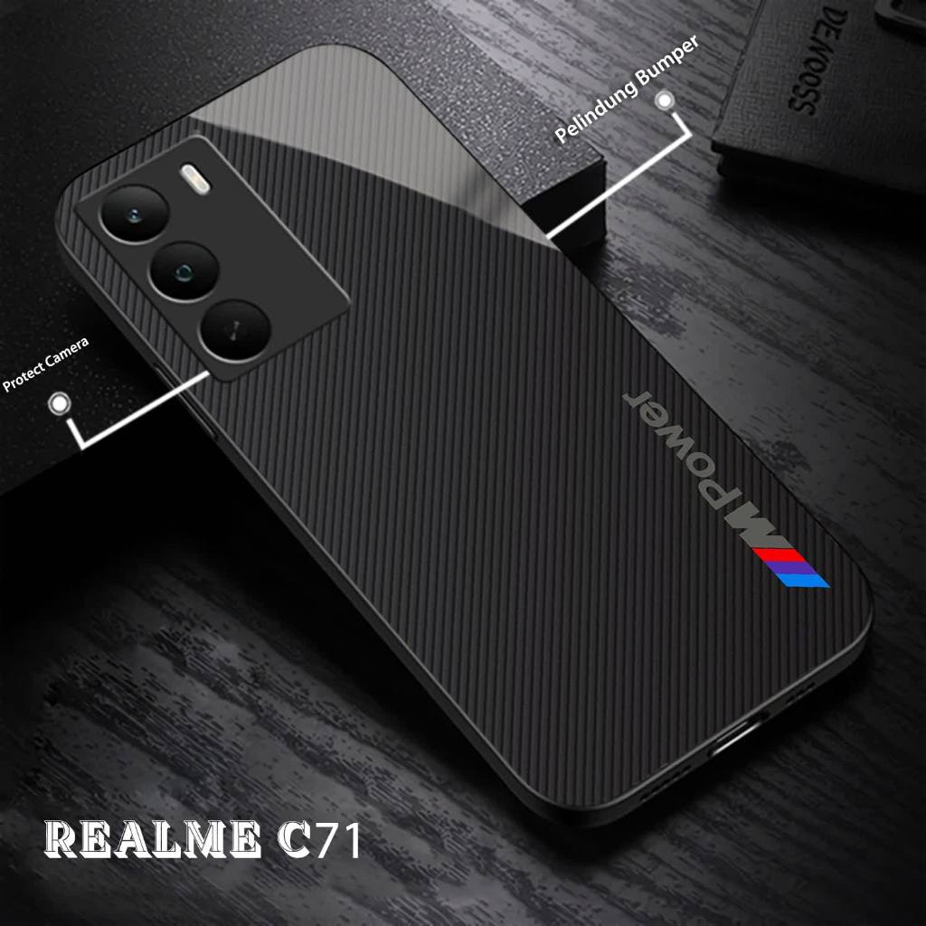 ล่าสุดRealme C71 Glass Softcase 2025 ปลอกโทรศัพท์มือถือ-Realme C71 2025 ตัวป้องกันโทรศัพท์มือถือล่าส