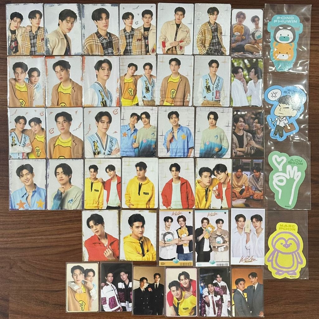 GMMTV CC PC We Are the Series Boxset Fancon Photobook การ์ดสะสมอย่างเป็นทางการ Photocard - Pond Phwi