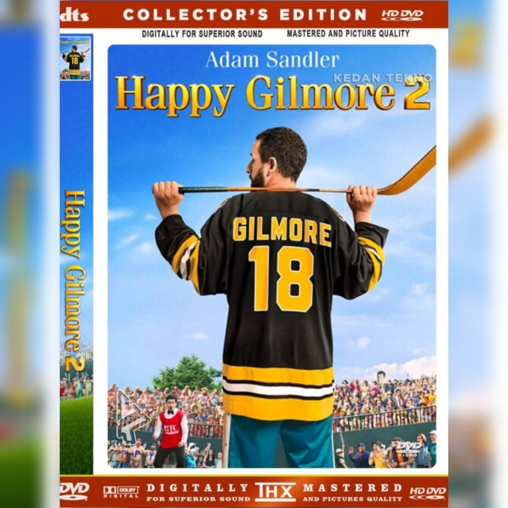 HAPPY GILMORE 2 MOVIE CASSETTE [2025] - LATEST - HD