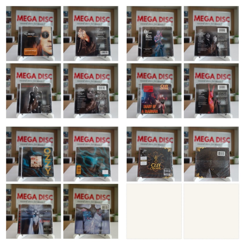 CD Ozzy Osbourne Album - Check Variant / Barcode Audio Music Rock