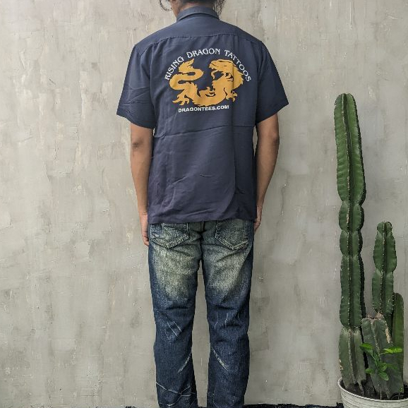 เสื้อยืดพิมพ์ลาย KEMEJA CHPS ER EL RISING DRAGON