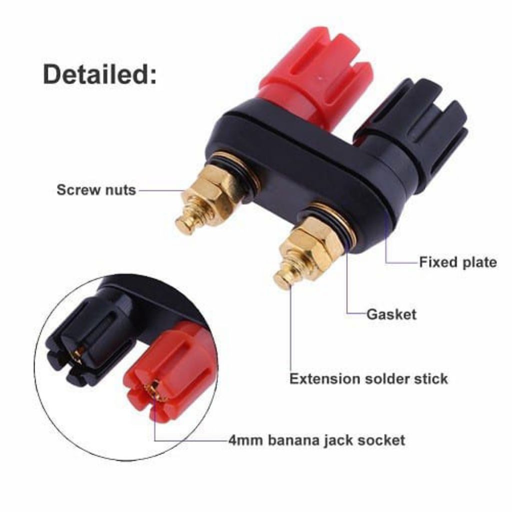 ลําโพง Terminal Binding Post "เสาบิน"