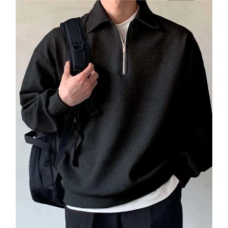 SWETER RUGBY POLOSWETER POLO SWETER ZIPPER RUGBY SWETER POLO SWETER MEN WOMEN RUGBY