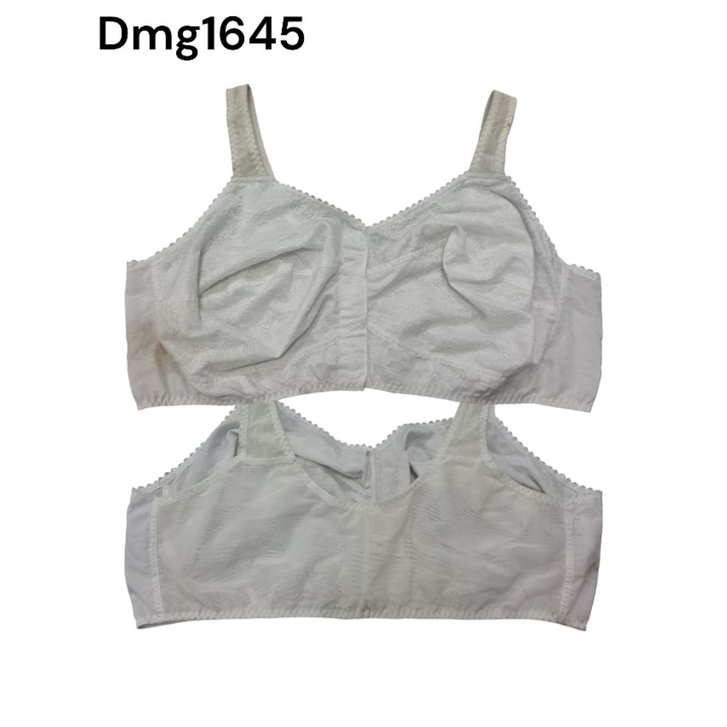 P Dmg1645 บราแบรนด์ บราไม่มีฟอง ไม่มีลวด Rijeck bra ขนาด 48DD