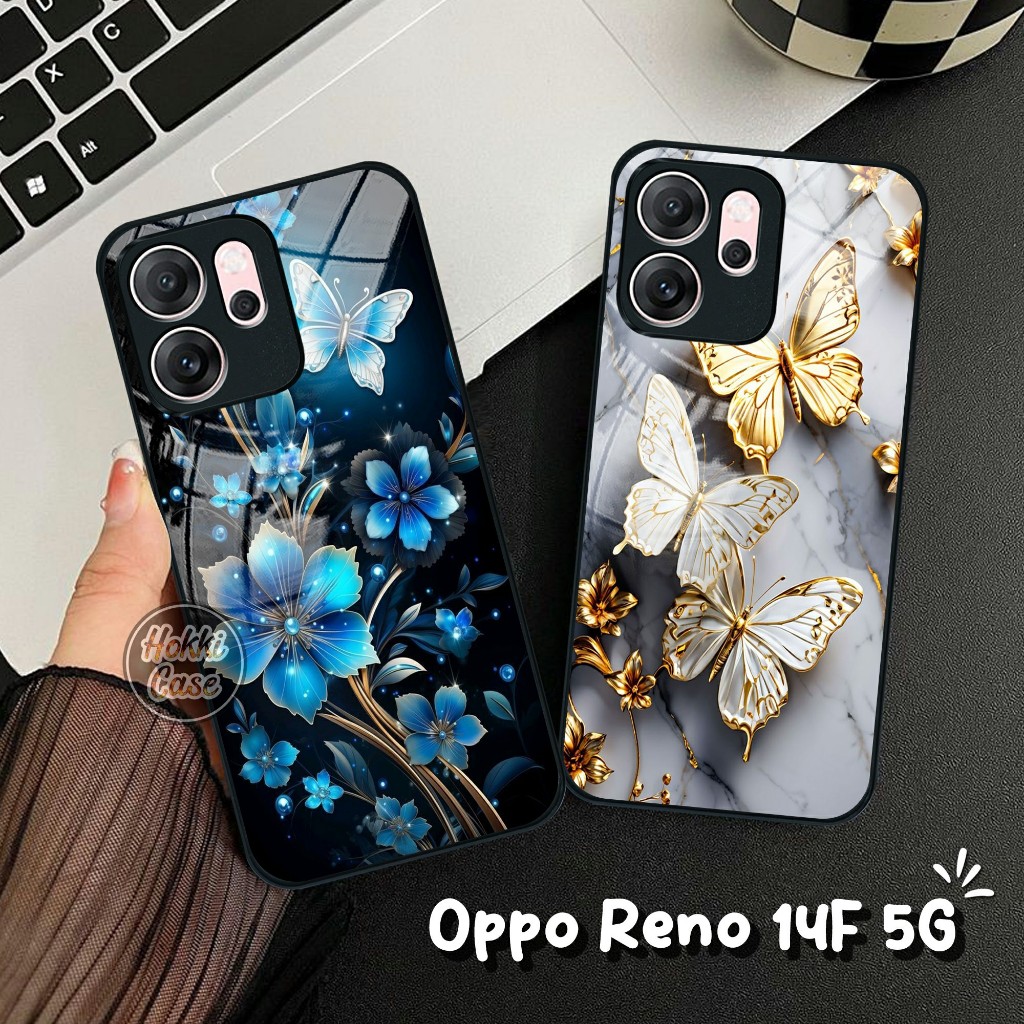เคส HP Oppo Reno 14F - Oppo Reno 14F 5G Glass Softcase - เคสโทรศัพท์ Oppo Reno 14F - ซิลิโคนสําหรับ 