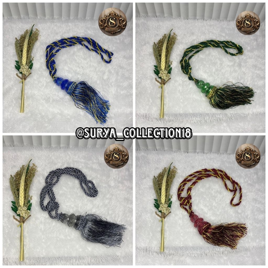 CRYSTAL CURTAIN TASEL/CURTAIN ROPE AESTHETIC CURTAIN TIES