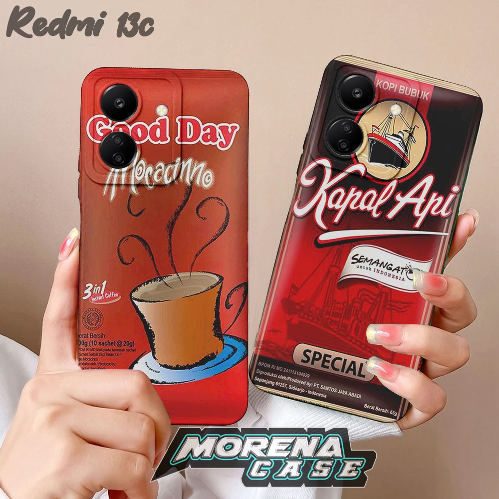 Softcase REDMI POCO C65/REDMI 13C Brand Motif - เคส REDMI ปัจจุบัน - เคส Procamera - เคสสําหรับโทรศั