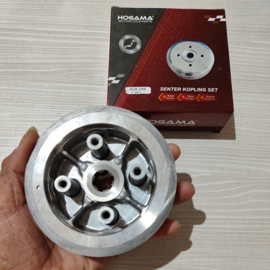 HOGAMA FLASHLIGHT + คลัทช์เท้าชุด KLX 150 (4 ขา) / KLX 150L SG BF / D-TRACKER 150 / ฝาครอบคลัทช์ / คลัทช์เท้า 4 คลัทช์ / คลัทช์เดิม HOUSING HOUSING HOUSING HOUSING