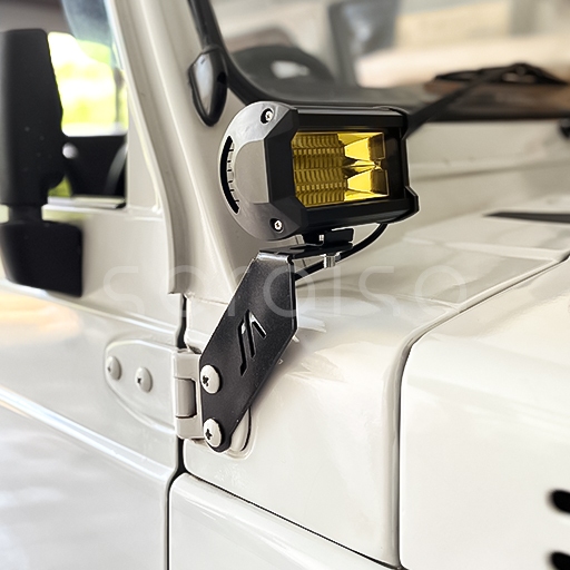 ขายึดไฟประตู Suzuki Jimny Katana ขายึดสปอตไลท์แบบปรับได้