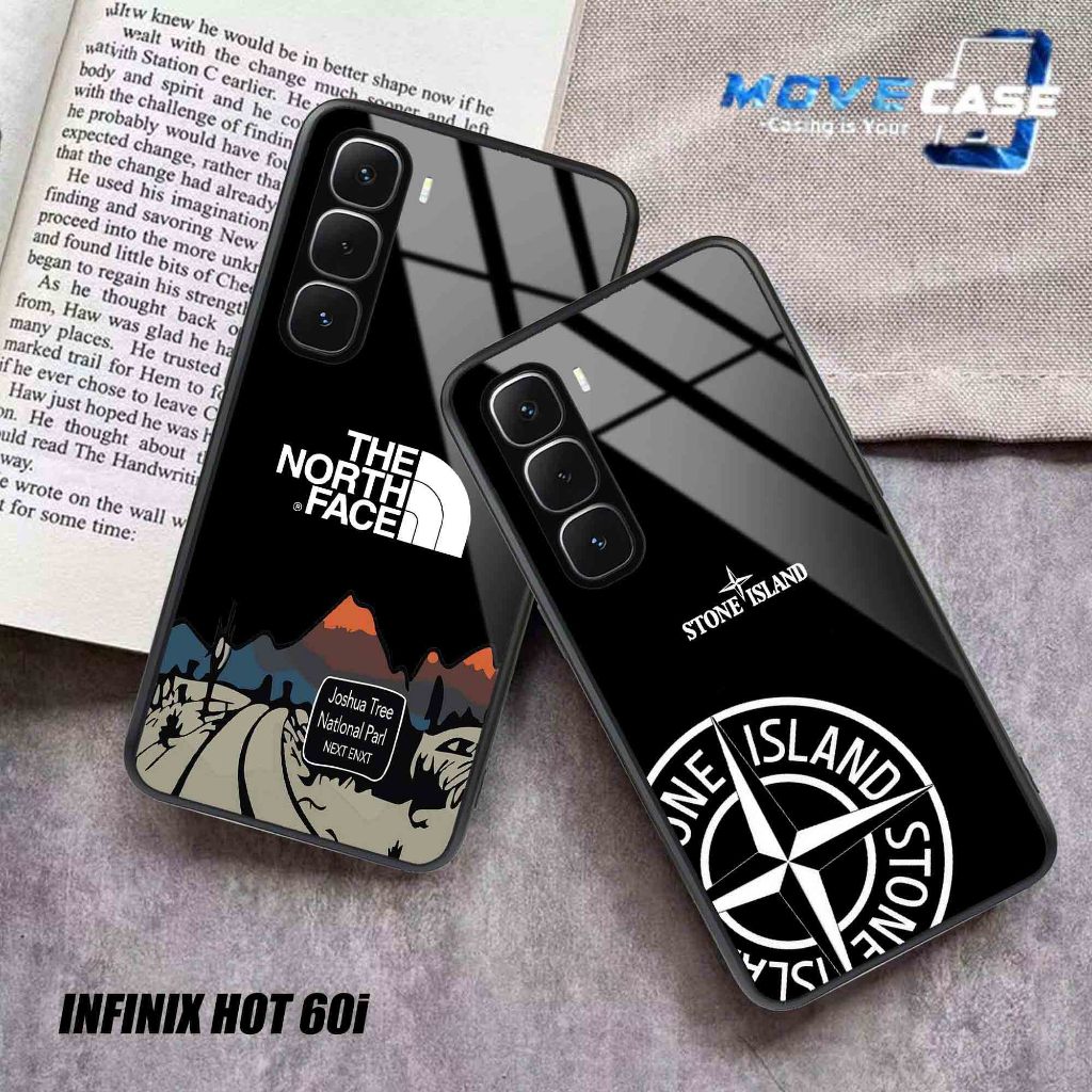 HP MV303 Softcase Glass Glitter Infinix Hot 60i ล่าสุด 2025 - เคสโทรศัพท์ป้องกันสําหรับ Infinix Hot 