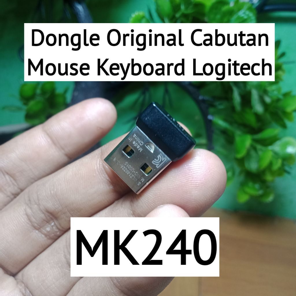 Dongle ori mk240 เมาส์และคีย์บอร์ด logitech