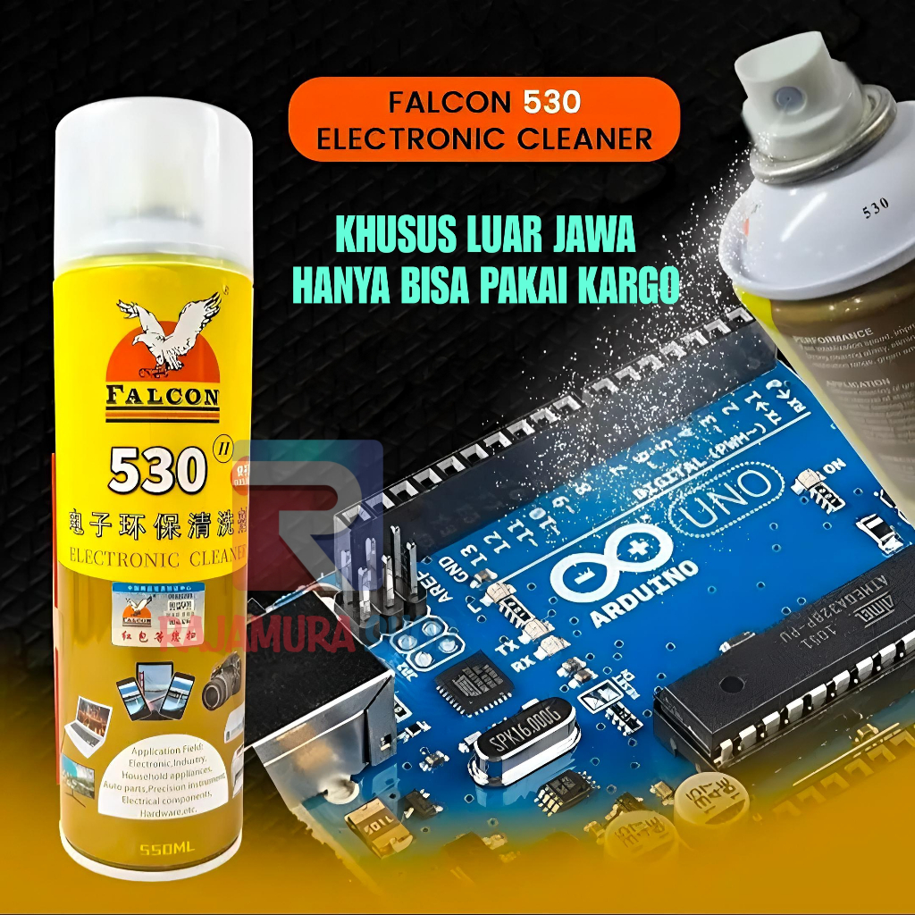 ELECTRONIC CLEANER FALCON 530 550ML น้ํายาทําความสะอาดกระจก LCD และ PCB
