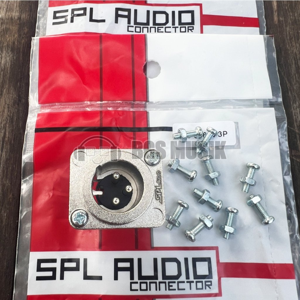 (100 ชิ้น) ORIGINAL M3 x 10 Speakon Nut Bolts - M3 x 10 Spikon Nut Bolts - M3 x 10 Embed Canon Jack 