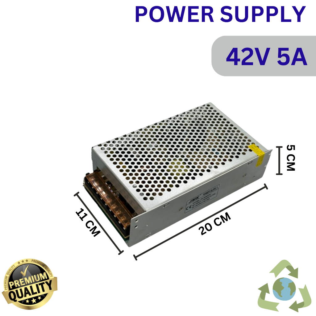 พาวเวอร์ซัพพลาย 42V 5A SWITCHING POWER ADAPTER 42 VOLT 5 CAMPERE ADAPTER CHARGER