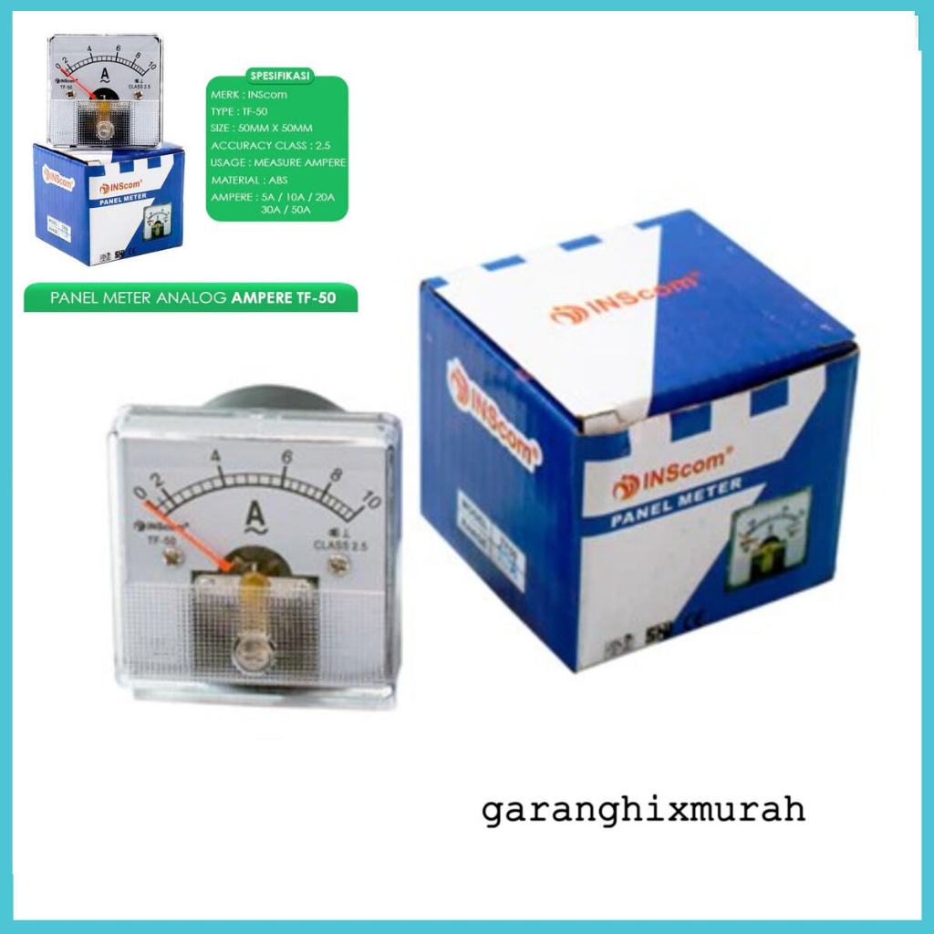 PANEL METER CR 45 5A - 30A ANALOG METER