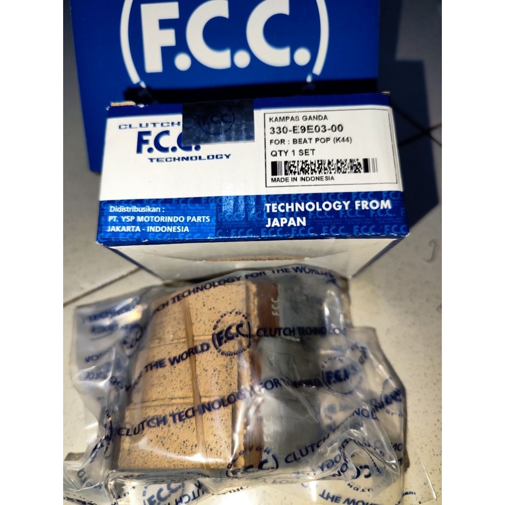 FCC-YSP. DOUBLE CLASPS เท่านั้น ตีป๊อป. (K44). 330-E9E03-00.
