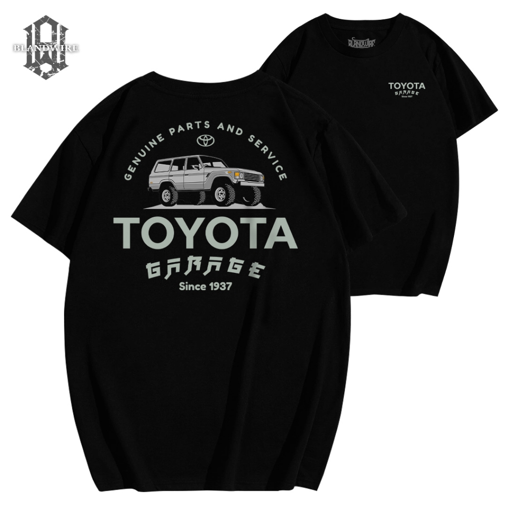เสื้อยืด Land Cruiser Series Offroad | เสื้อยืดรถยนต์ TOYOTA GARAGE LAND CRUISER | เสื้อยืดผู้ชาย | 