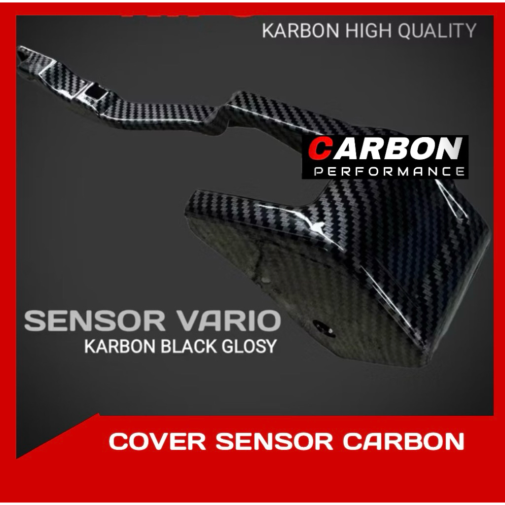 VARIO CARBON SENSOR COVER VARIO 125 150 CARBON SENSOR / Vario 125-150 ฝาครอบเซ็นเซอร์คาร์บอน