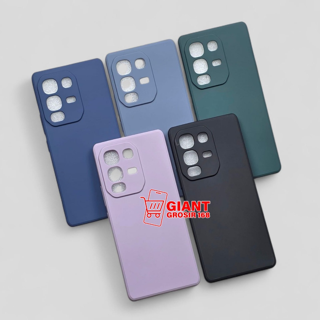 Infinix Note 50S Infinix Note 50X Infinix Note 50 4G Macaron Square Softcase Candy Macaron / Case Sq