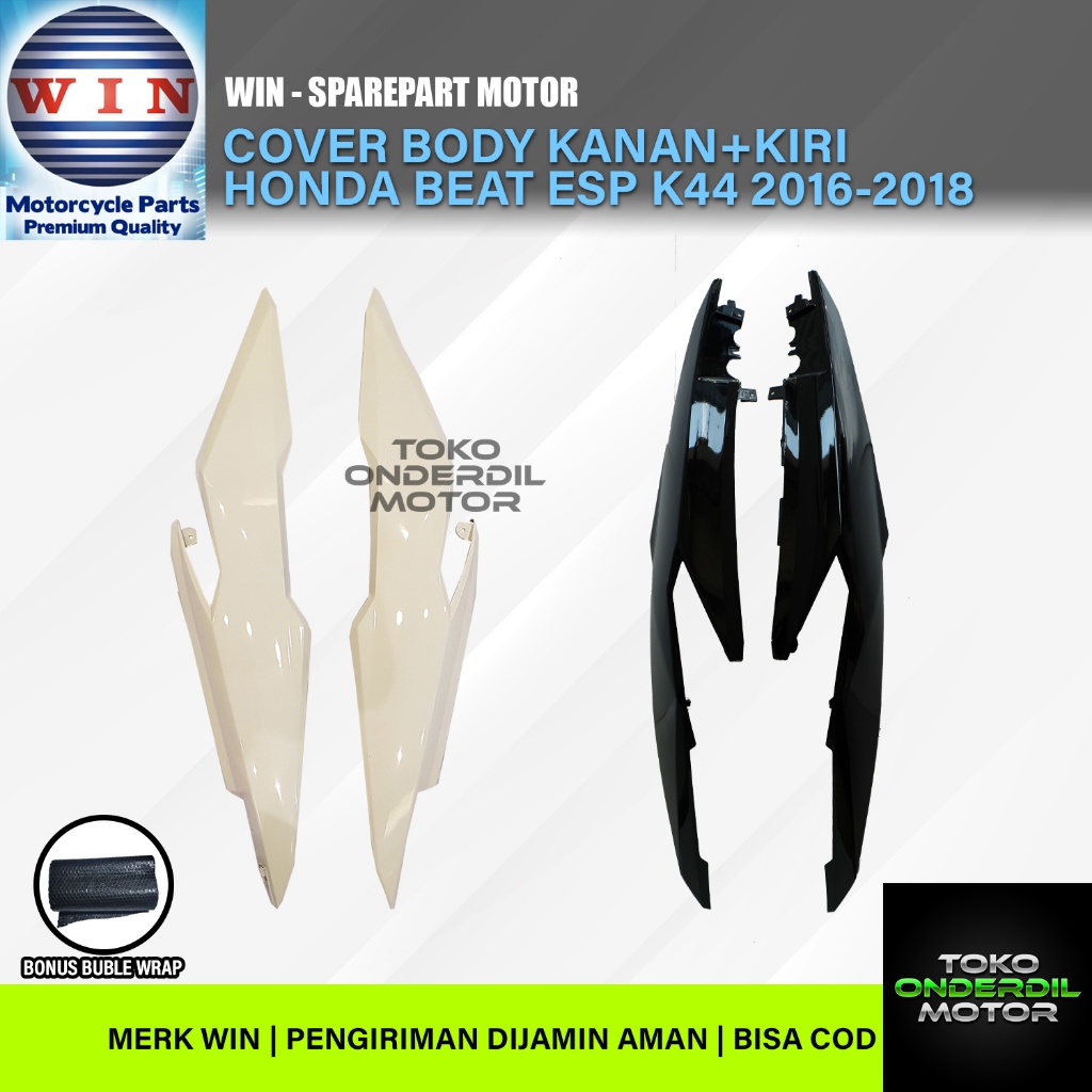 WIN COVER BODY BEAT ESP K44 2016-2018 SMOOTH BODY BEAT FI ESP 2016 COVER BODY R/L BEAT ESP WIN BRAND