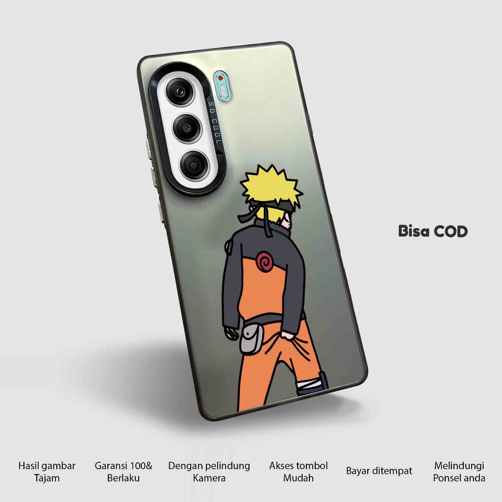 HP ล่าสุด TECNO CAMON 40 PRO 5G CASE - NRGJ Character Motif - Matte Hard IMD โฮโลแกรมมือถือ Casing -