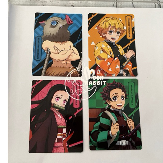 การ์ด Demon Slayer Kimetsu no Yaiba Family Mart