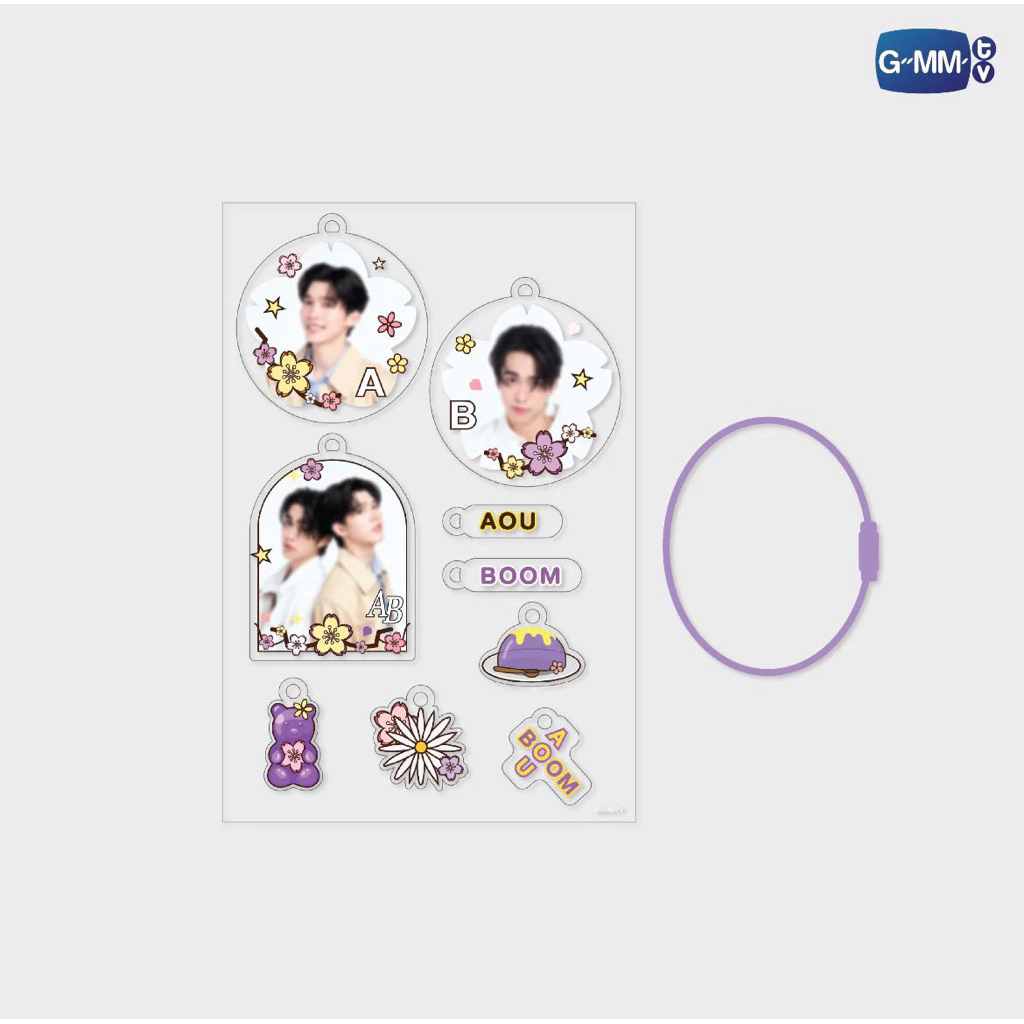 [READY] AOUBOOM CUSTOM INDIVIDUAL ACRYLIC KEYCHAIN | GMMTV