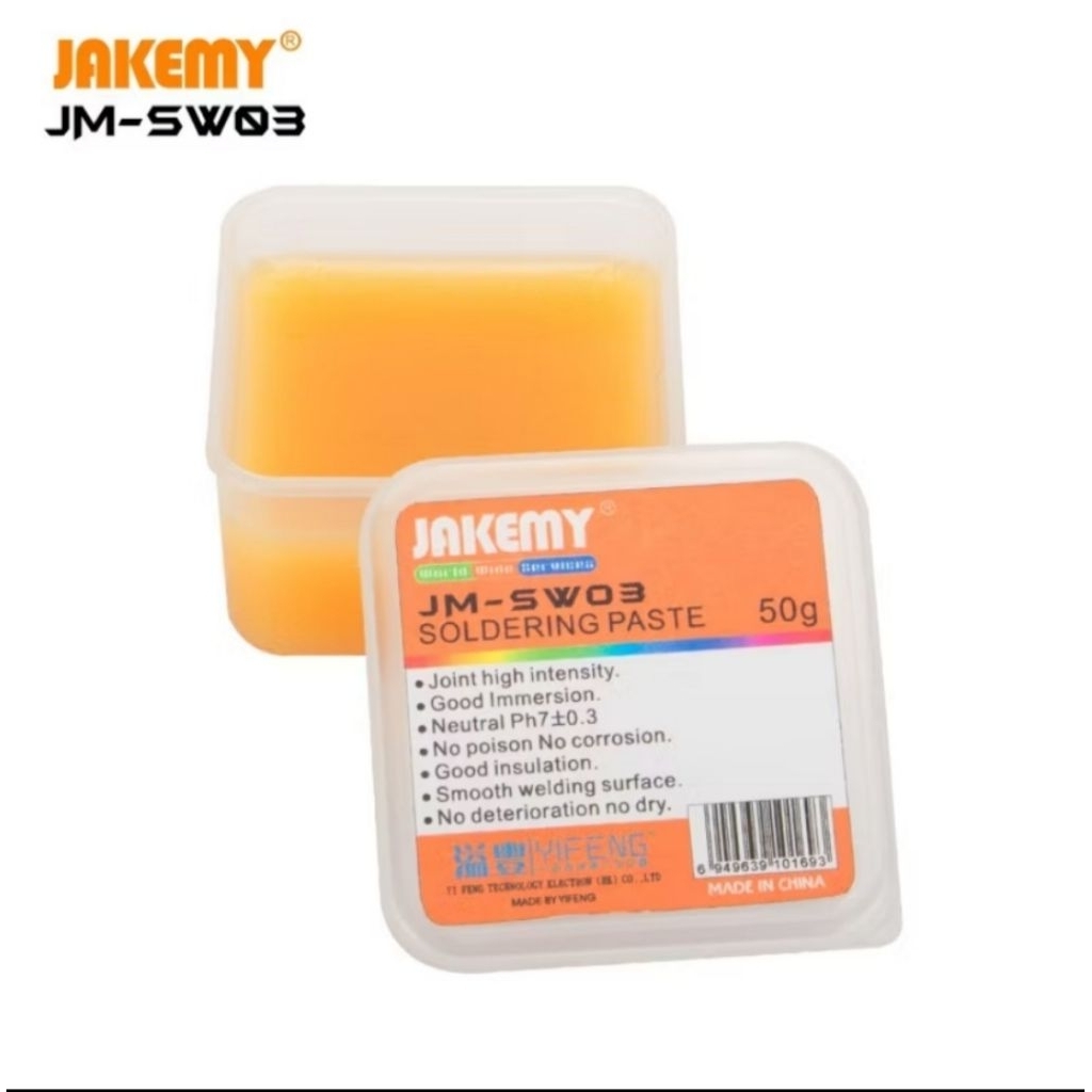Jakemy JM-SW03 FLUX SOLDER / ซ็อกเก็ตตัวอย่างดั้งเดิม