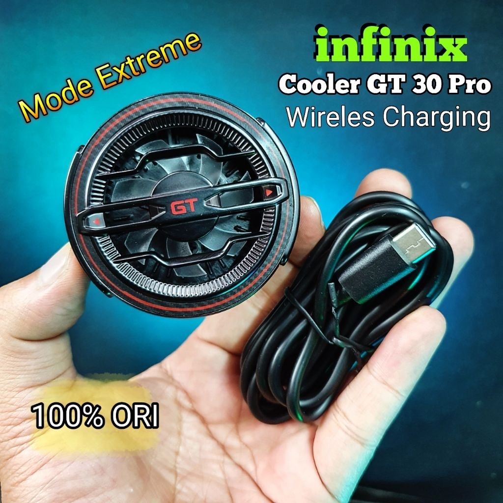 เครื่องชาร์จไร้สาย Cooler GT 30 Pro || Fan Cooler Mode EXTREME || HP ของแท้ 100%