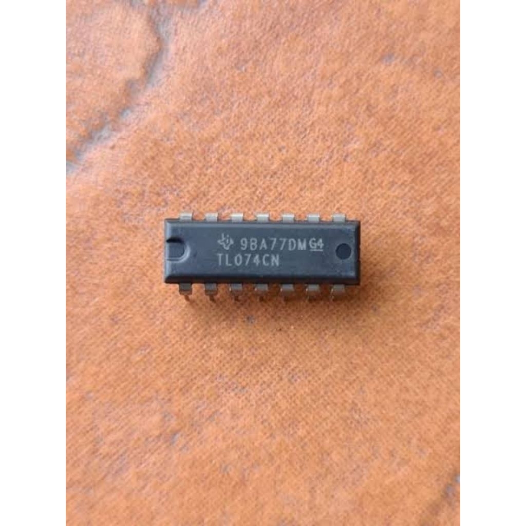 TL 074 TL074CN เครื่องมือ IC ทรานซิสเตอร์ Texas ดั้งเดิม