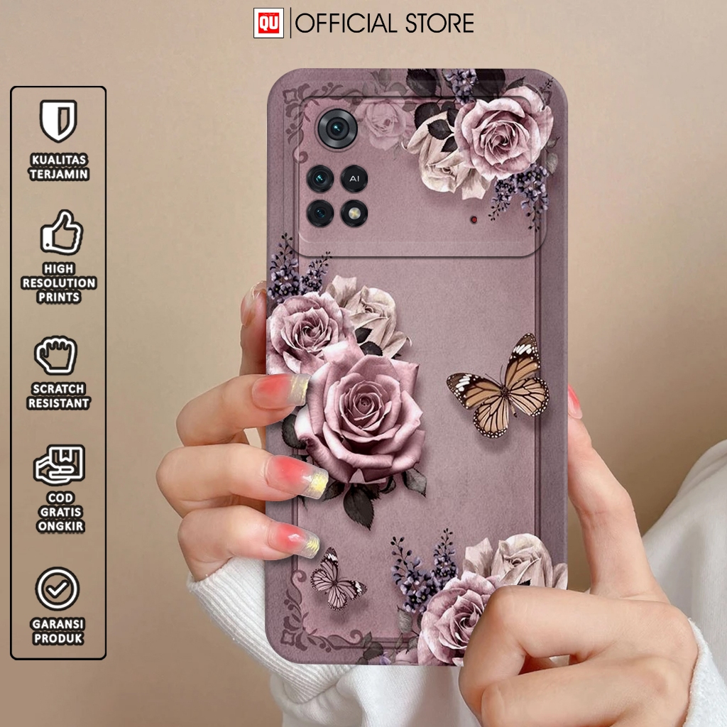 [ AM08 ] เคส HP สําหรับ POCO M4 PRO 4G - POCO M4 PRO 4G Casing - POCO M4 PRO HP Softcase - โทรศัพท์ม
