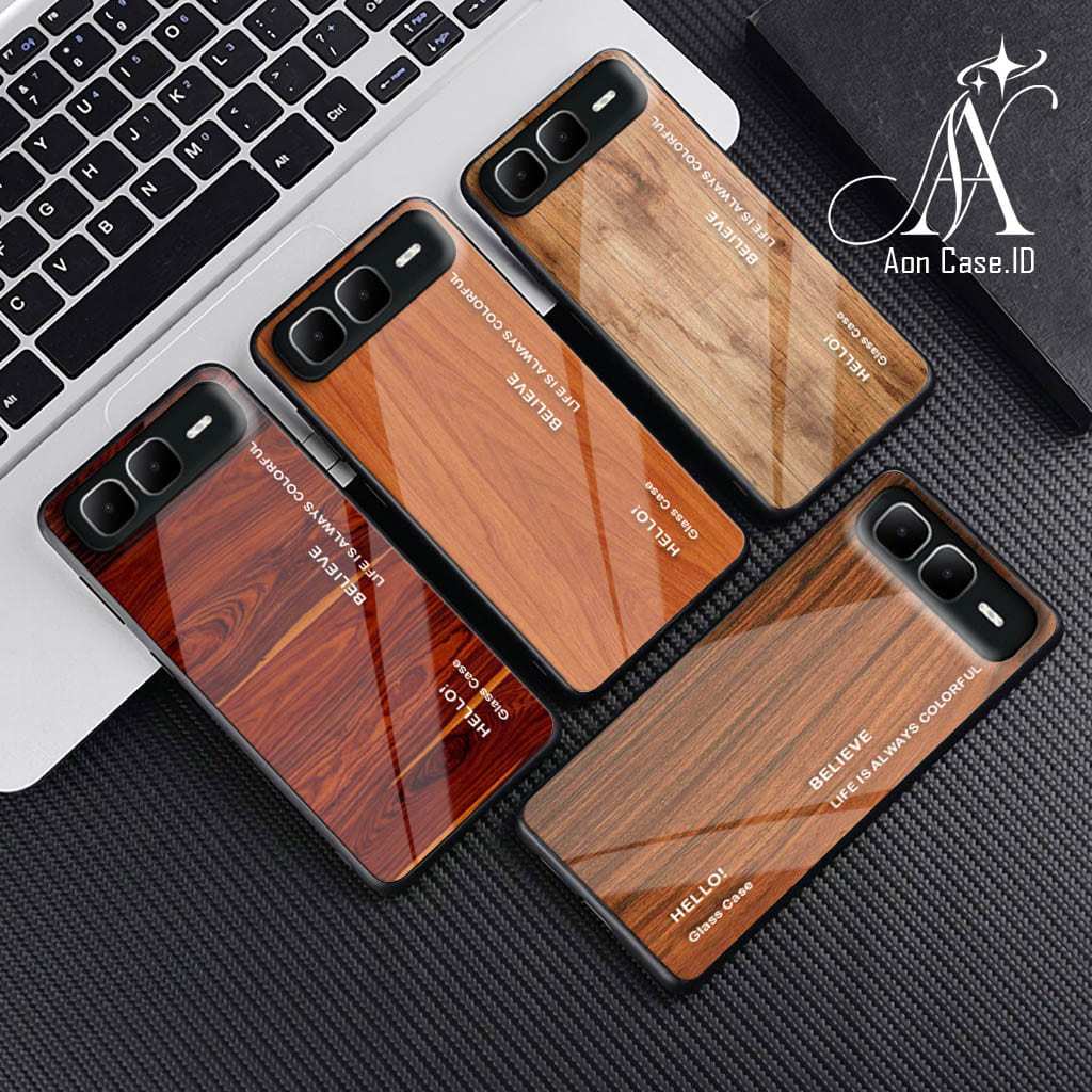 HP INFINIX SMART 10 Plus Compact Glass SoftCase - เคสโทรศัพท์ SMART 10 Plus - เก็บเงินปลายทาง - - [T