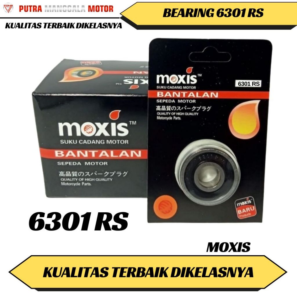 1 กล่องแบริ่ง laher lava moxis 6301 RS กดล้อแบริ่ง 6301