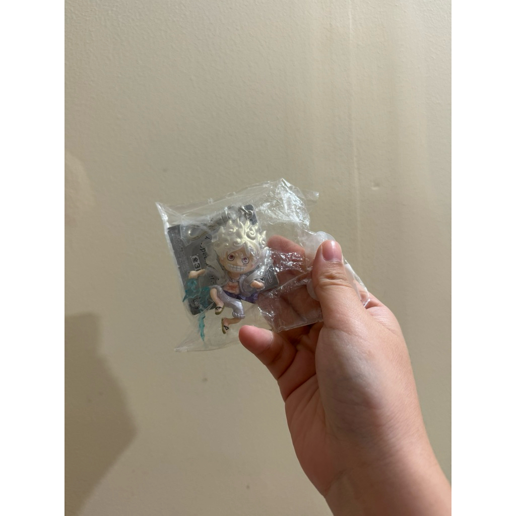 GANTUNGAN One Piece Nika Monkey D Luffy Gear 5 Keychain Strap ของแท้จากญี่ปุ่น