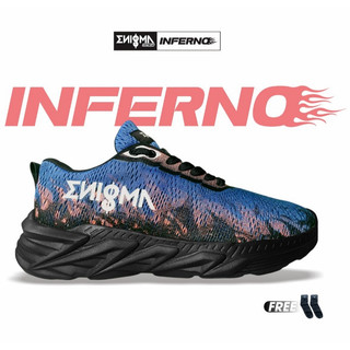 Enigma Neverdie Inferno - Sepatu Olahraga Running Sporty Sneaker Unisex