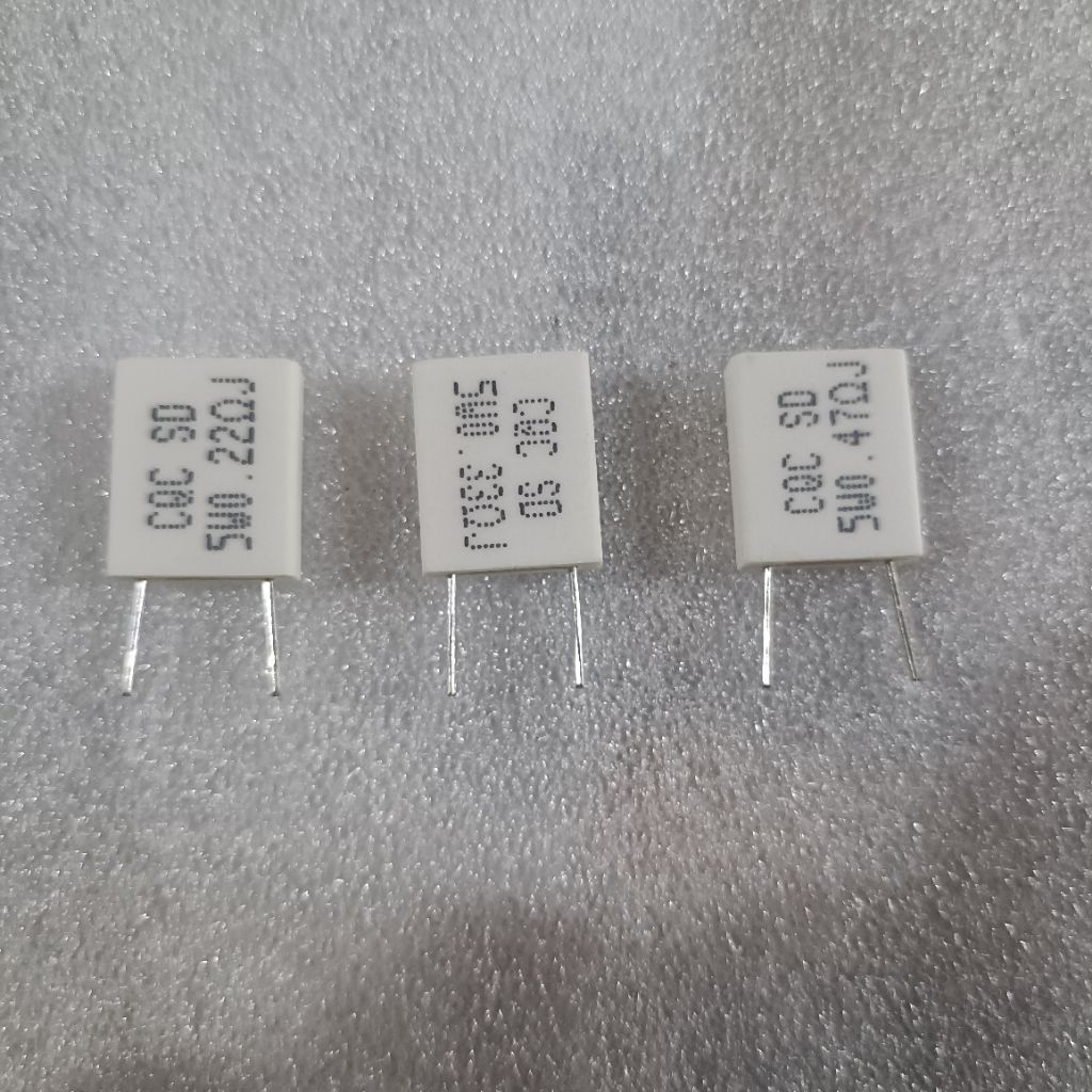 ตัวต้านทานชอล์กโนเบลแบน 0.22ohm/0.33ohm/0.47ohm 5watt CQC R nobel ชอล์กแบน 0.22 โอห์ม 0.33 โอห์ม 0.4