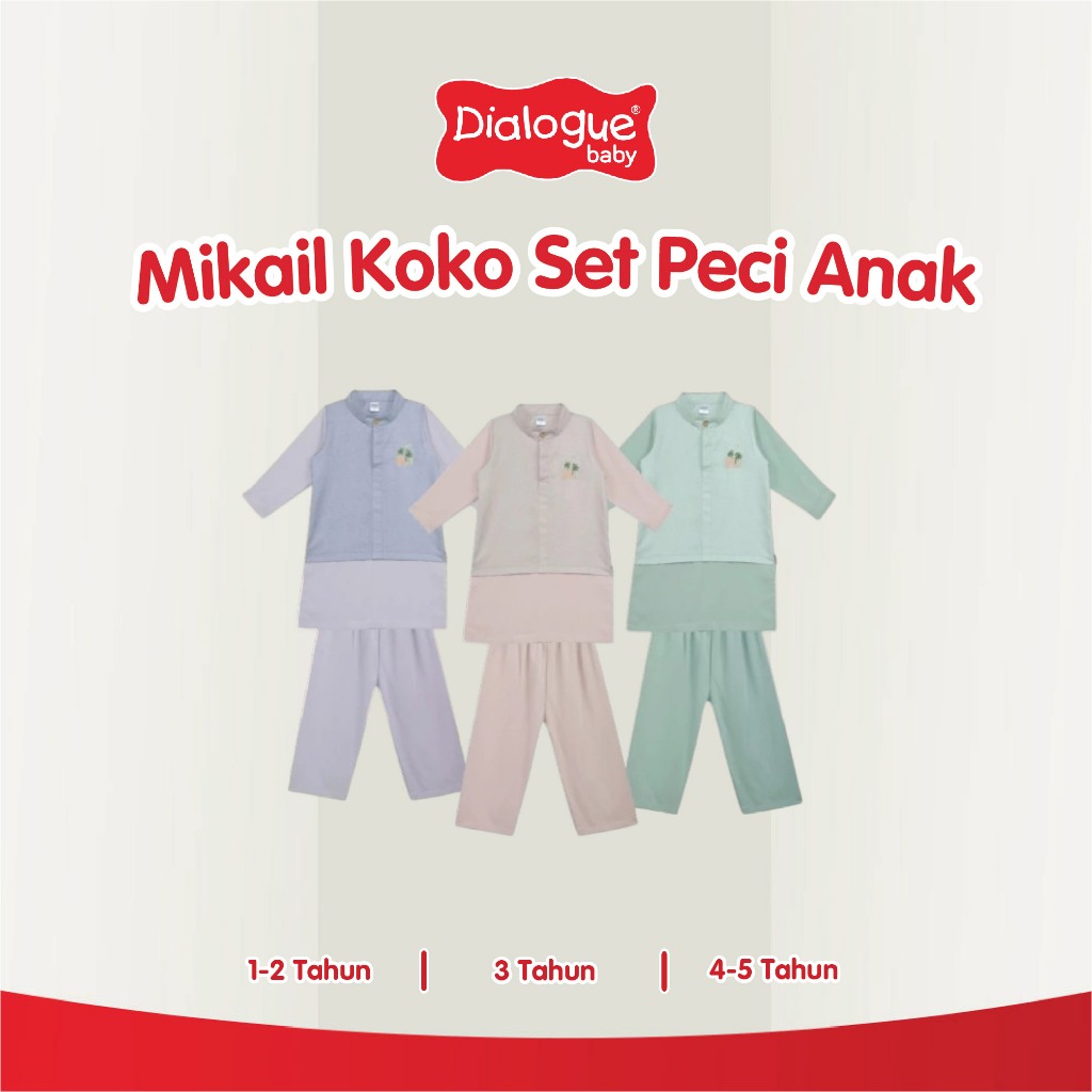 ชุดบทสนทนา Mikail Koko ชุด Peci Anak DAR6096 DAR6097 DAR6098 DAR6099 DAR6100