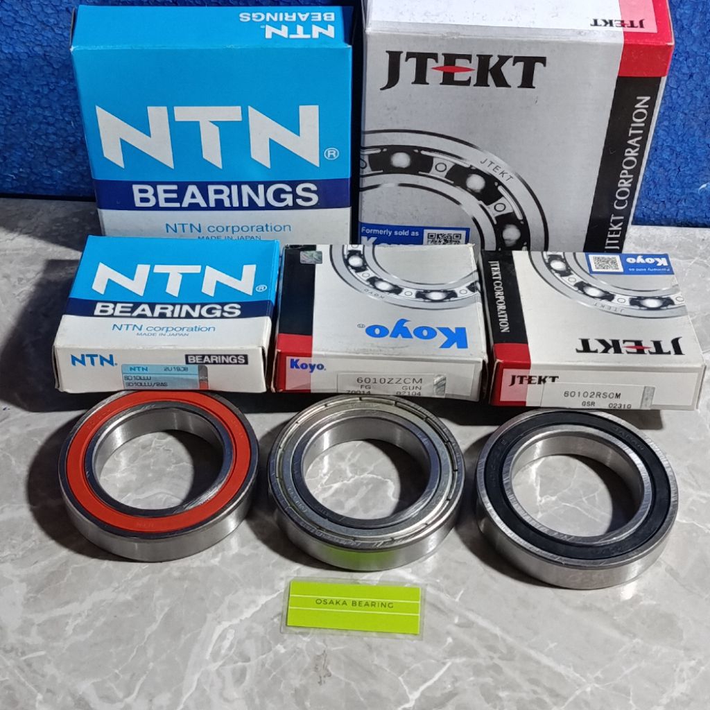 BEARING 6010 LLU NT 6010 ZZ NT 6010 2RS KY 6010 ZZ KY