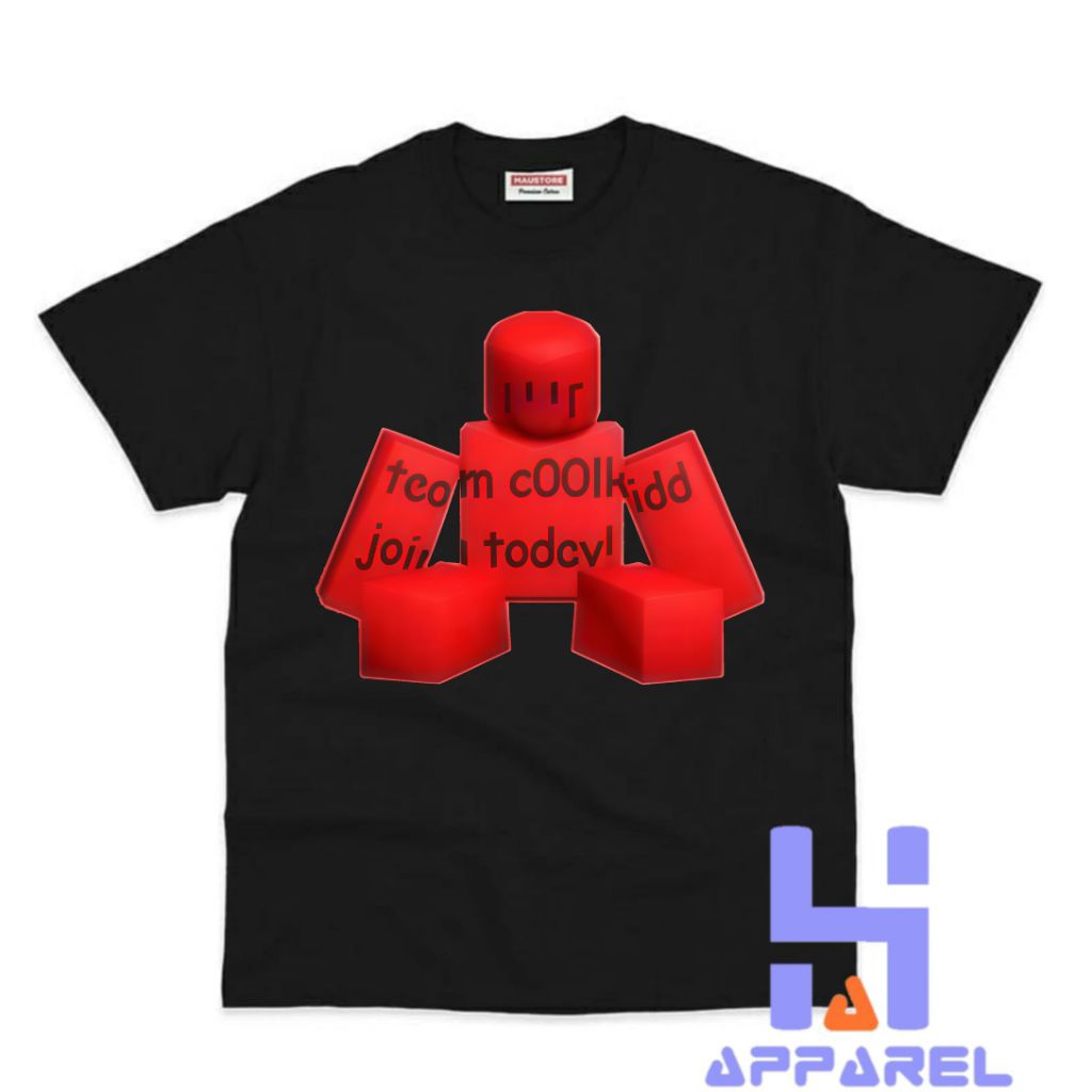 เสื้อผ้า CHILDRENS เสื้อยืด CHILDRENS CHARACTER COOLKIDD KILLER FORSAKEN ROBLOX