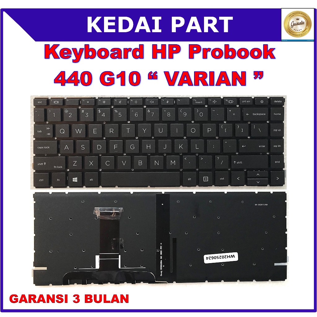 HP Probook 440 G10 440 G9 640-G745 G9 440-G10 445-G10 640 G8 645 G8 G9 G10 แป้นพิมพ์แล็ปท็อปแบ็คไลท์