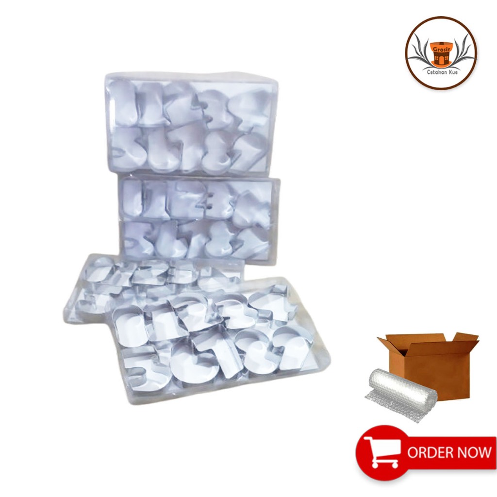 NUMBER SHAPED NUGGET NASTAR BISCUIT CHOCOLATE CAKE MOLD