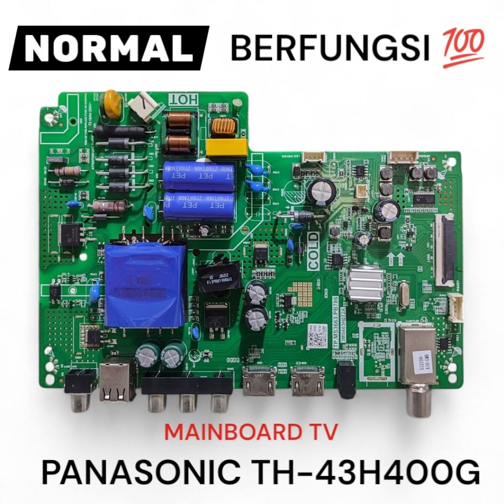 MB TV เมนบอร์ดทีวี PANASONIC TH-43H400G PANASONIC 43H400G