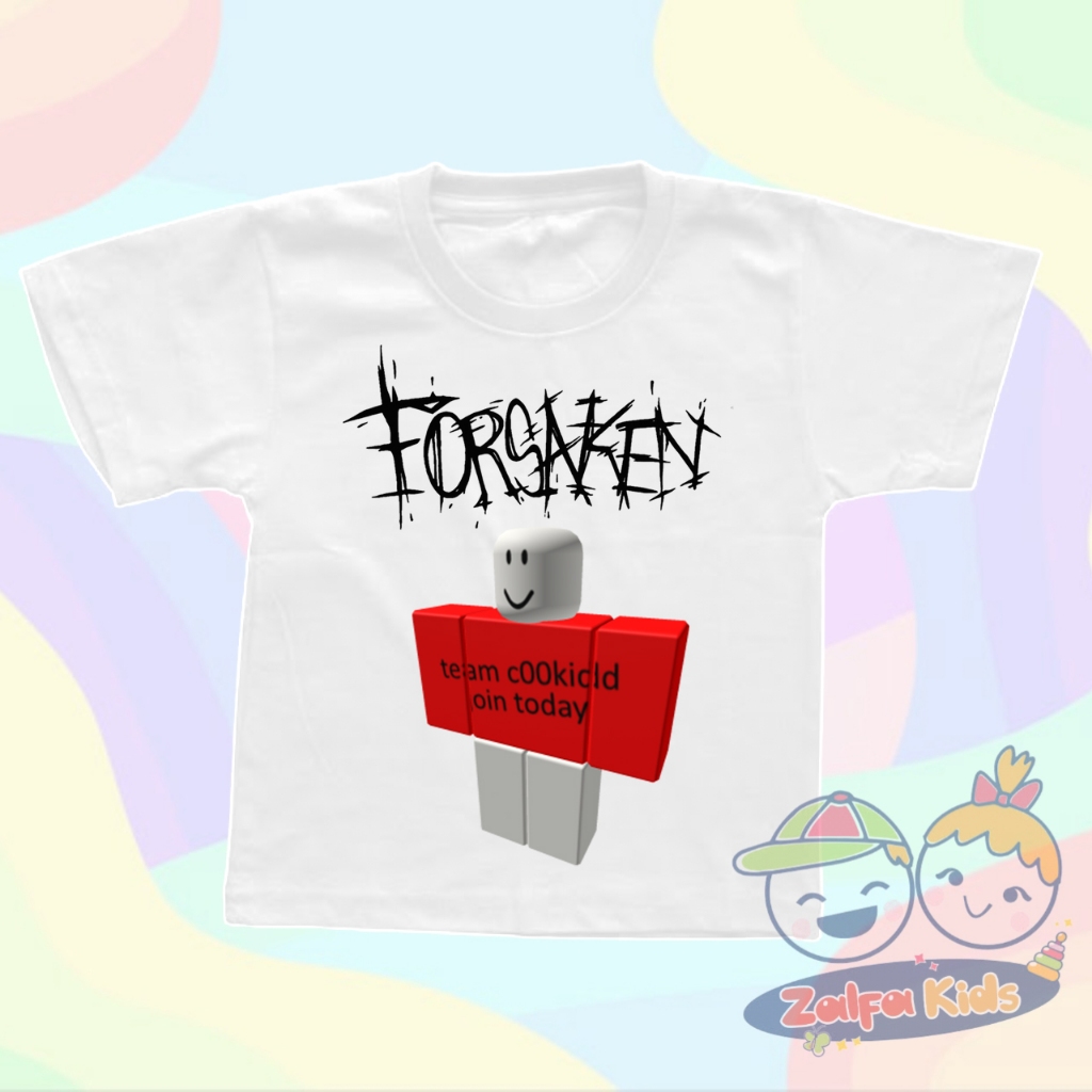 ROBLOX KARAKER COOLKIDD FORSAKEN CHILDRENS T-SHIRT - FREE NAME PRINTING