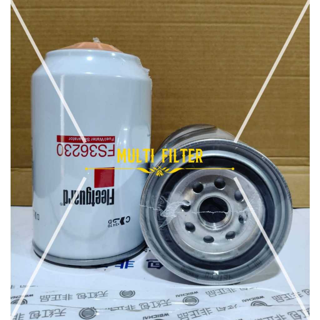 FS36230 แบบไม่มีชาม / FS 36230 / FS-36230 กรองน้ํามันเชื้อเพลิง FLEETGUARD