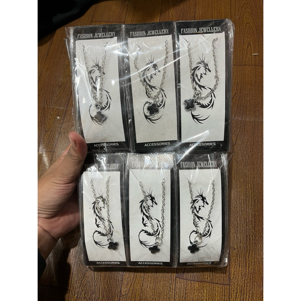 RKMJ ACC_LION TIN RANTE สร้อยคอราคาสําหรับ 1 ชิ้น DOZEN