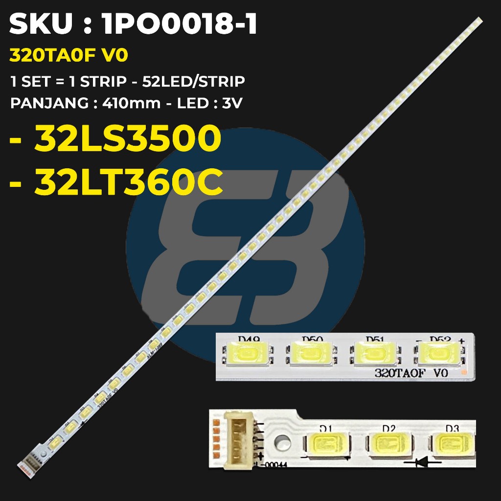 LG ไฟแบ็คไลท์ทีวี 32 นิ้ว 32LS3500 32LT360C 32LT360