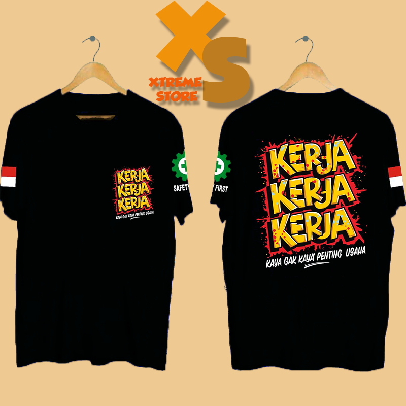 // เสื้อยืด DISTRO สําหรับผู้ชายสําหรับงานทํางานและทํางาน // XTREME-STORE