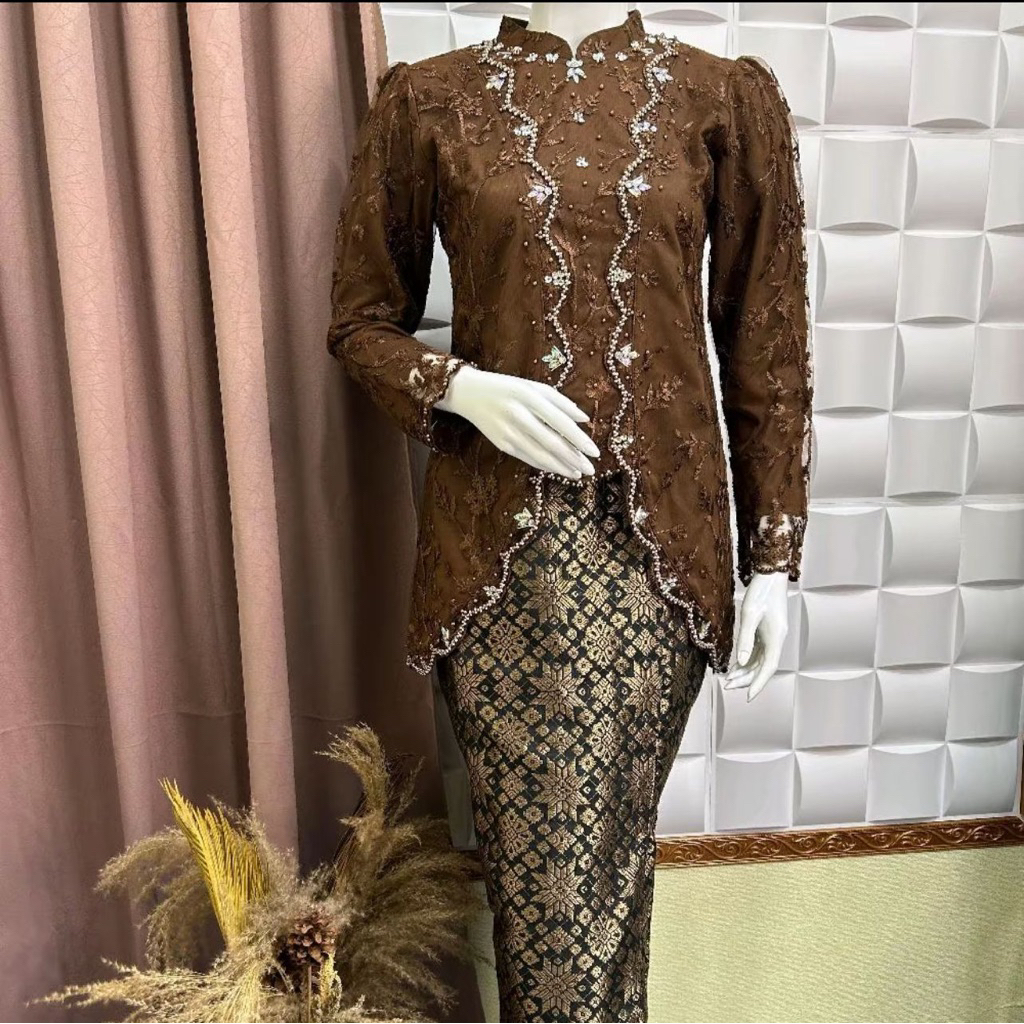 ใหม่ Kutu hijab miska กระเบื้องเลื่อม / kebaya แบบดั้งเดิม / kebaya / party kebaya / เสื้อทูนิค / ke