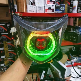 reflektor beat pop custom biled matrix RGB tinggal pasang